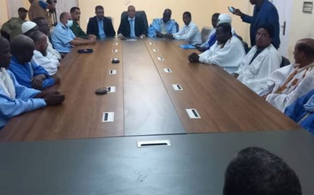 والي كيدي ماغا يعقد اجتماعا تشاوريا مع هيئة العلماء ورابطة الأئمة