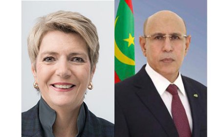 رئيس الجمهورية يهنئ رئيسة الكونفدرالية السويسرية