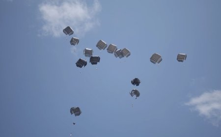 الإمارات تواصل دعم غزة عبر الإنزال الجوي الـ66 للمساعدات ضمن عملية طيور الخير