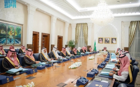 ولي العهد  السعودي يرأس جلسة مجلس الوزراء في نيوم