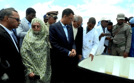 النعمة: وزير الصيد يدشن منشأة أسماك “حديثة “