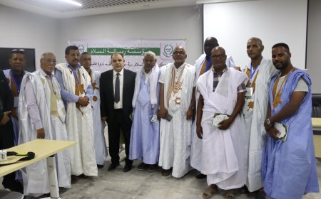 بالصور... مركز رسالة السلام فى موريتانيا ينظم ندوة عن الزكاة، ويطلق حملة انتساب مليون منتسب للمؤسسة عبر العالم