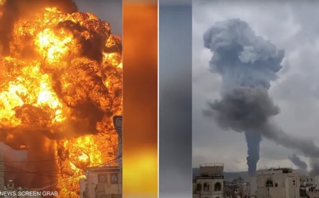 قصف إسرائيلي يستهدف العاصمة اليمنية صنعاء