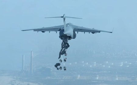 الإمارات تُنفذ الإنزال الجوي الـ79 للمساعدات الإنسانية ضمن عملية "طيور الخير" لدعم غزة