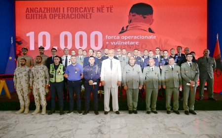 ألبانيا تكرم الفريق الإماراتي والفرق المشاركة في إخماد حرائق الغابات