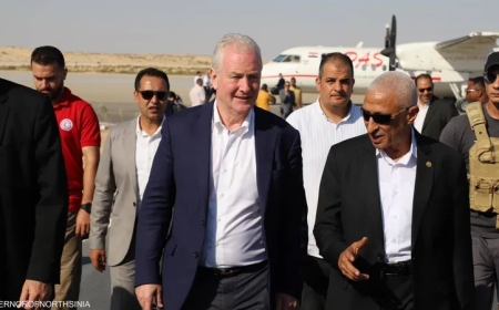 وفد من الكونغرس الأميركي يزور معبر رفح من الجانب المصري