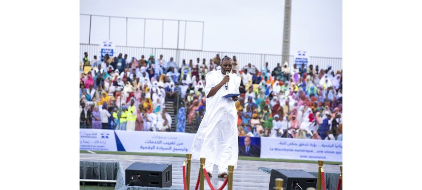 حزب الإنصاف ينظم مهرجانا احتفاء بالذكرى الأولى لتنصيب رئيس الجمهورية للمأمورية الثانية