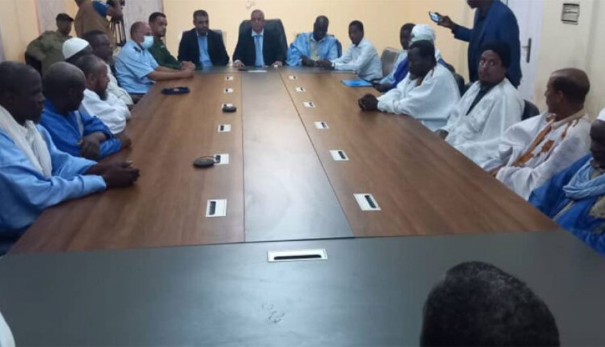 والي كيدي ماغا يعقد اجتماعا تشاوريا مع هيئة العلماء ورابطة الأئمة