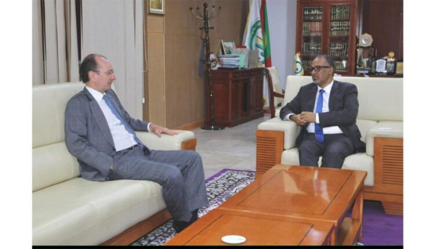رئيس اتحاد أرباب العمل يبحث مع السفير الإسباني التحضيرات لعقد منتدى اقتصادي مشترك في يوليو