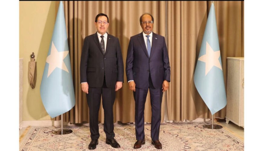 سفير بلادنا لدى الصومال يقدم أوراق اعتماده