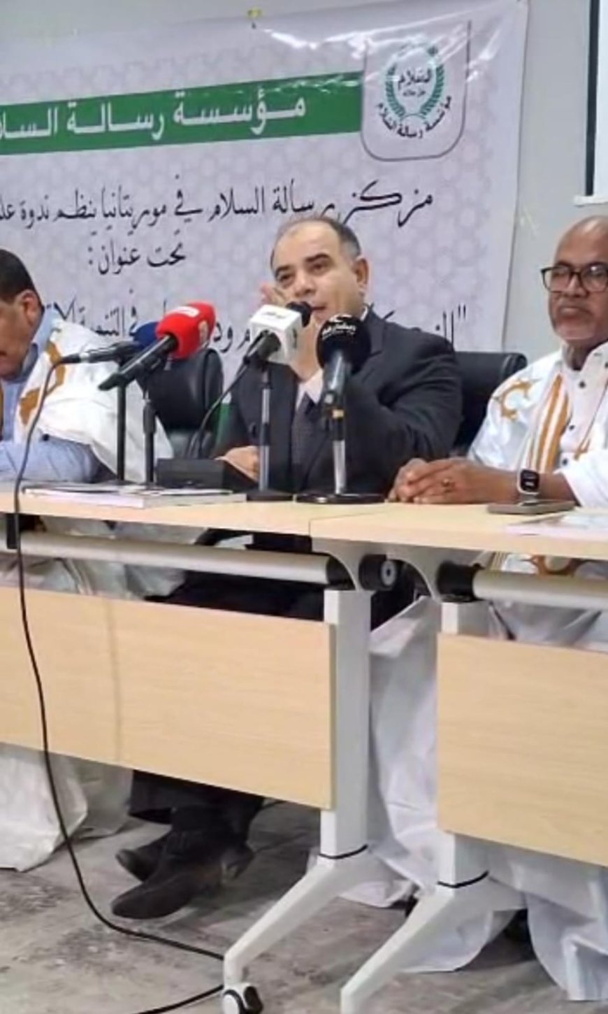 بدء فعالية  الزكاة التى تنظمها  مؤسسة رسالة السلام بموريتانيا وقيادات شبكة إعلام المرأة العربية تشارك فى الفعالية