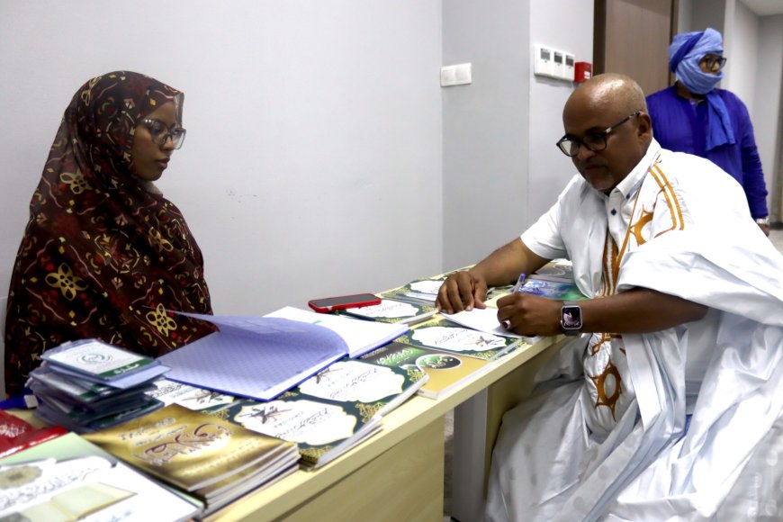 بالصور... مركز رسالة السلام فى موريتانيا ينظم ندوة عن الزكاة، ويطلق حملة انتساب مليون منتسب للمؤسسة عبر العالم