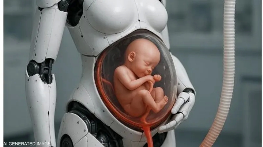 الصين تكشف عن أول روبوت مزود برحم صناعي للحمل والولادة