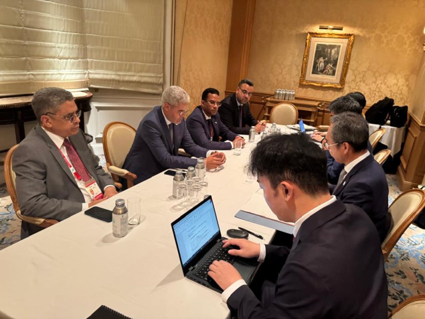 مباحثات موريتانية يابانية بشأن تمويل مشاريع حكومية