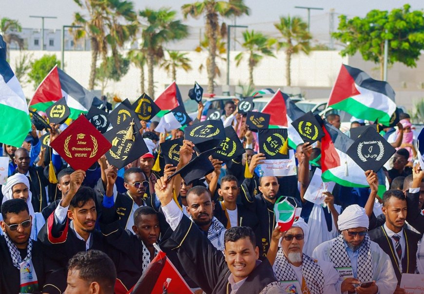 طلاب موريتانيا وطوفان الأقصى.. شرارة الحراك وإبداع المناصرة
