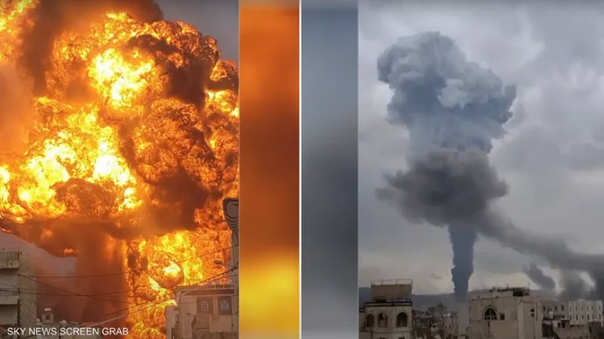 قصف إسرائيلي يستهدف العاصمة اليمنية صنعاء