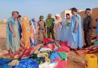 مساعدات حكومية للمتضررين من السيول في قرية تويجكجيت