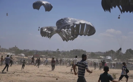 مصر تضغط لإنزال مساعدات إنسانية إلى قطاع غزة وإسرائيل تستجيب