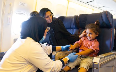 تنفيذاً لتوجيهات رئيس الدولة.. الإمارات تنفذ إخلاءً طبياً عاجلاً لـ 119 مريضاً ومصاباً من قطاع غزة برفقة ذويهم