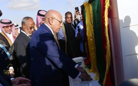 رئيس الجمهورية يضع الحجر الأساس لبناء وتجهيز مستشفى الملك سلمان بن عبد العزيز الجامعي