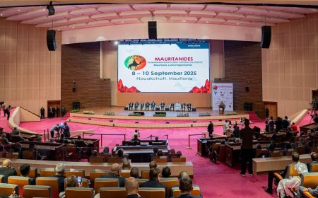 الرئيس غزواني يشرف على انطلاق مؤتمر "موريتانيد 2025" للطاقة والمعادن بنواكشوط