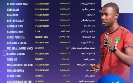 قائمة المنتخب تحت 17 عاماً في البطولة التأهيلية لاتحاد غرب أفريقيا