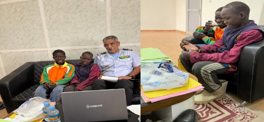 إنقاذ طفلين سنغاليين كانا على متن زورق بالمياه الموريتانية