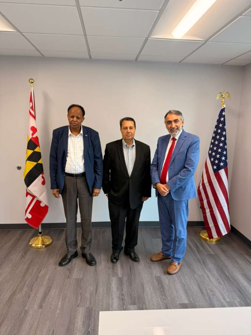 رئيس مجلس المؤسسات الإسلامية بميرلاند يشيد برؤى المفكر العربي الاستاذ على محمد الشرفاء