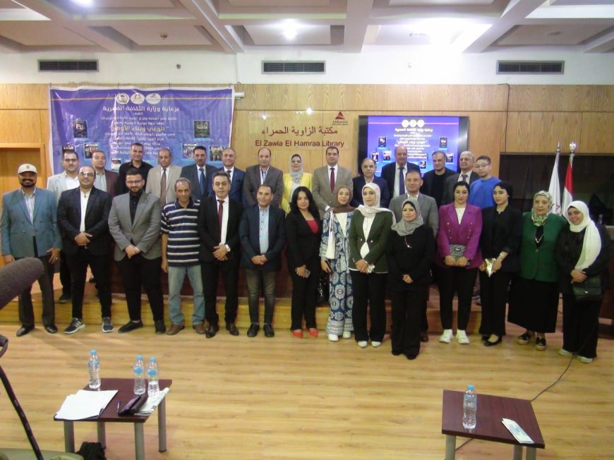 بالفيديو.. رؤى الشرفاء الحمادي في ندوة ثقافية تنويرية لمركز العرب بمكتبة مصر العامة برعاية وزارة الثقافة