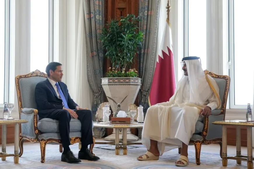 أمير قطر ووزير الخارجية الأميركي يبحثان التعاون الدفاعي