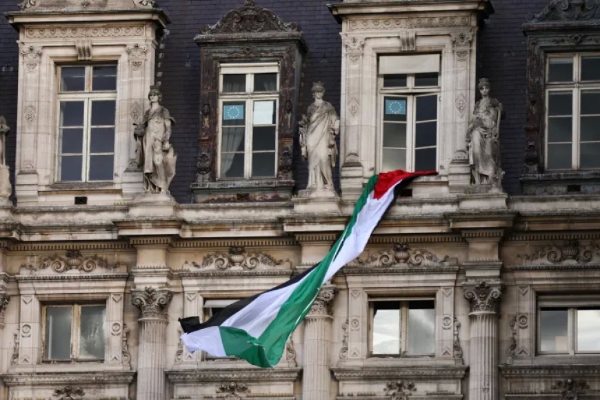 تعليمات بإنزال العلم الفلسطيني من فوق المباني الحكومية في فرنسا