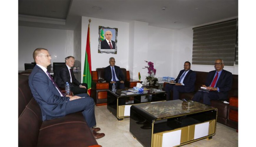 وزير الزراعة يستقبل السفير الألماني
