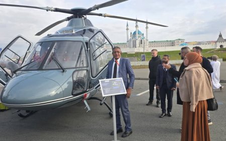 كتب / أحمد طالب ولد المعلوم  نقيب الصحفيين   قازان عبق التاريخ وشريان روسي نابض