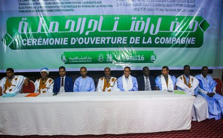 الكونفدرالية الوطنية للشغيلة الموريتانية تطلق حملتها الانتخابية تحت شعار”نضال متجدد وعطاء مستمر”