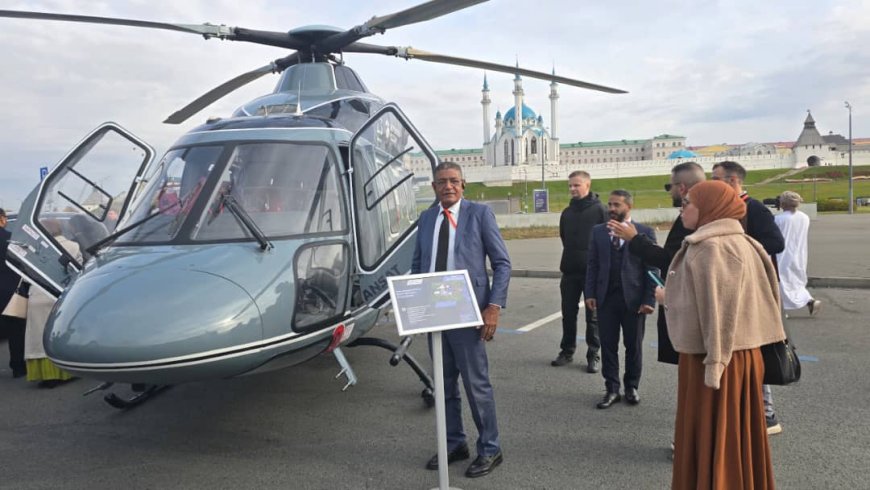 كتب / أحمد طالب ولد المعلوم  نقيب الصحفيين   قازان عبق التاريخ وشريان روسي نابض