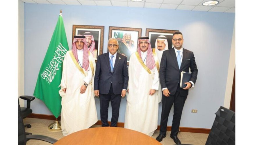 وزير الشؤون الاقتصادية يلتقي بالرئيس التنفيذي للصندوق السعودي للتنمية