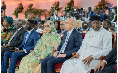 رئيس الجمهورية يشارك في مراسم تنصيب رئيس جمهورية كوت ديفوار