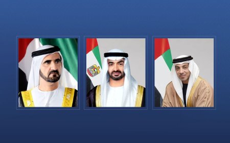 رئيس الدولة ونائباه يهنئون الرئيس السوري بذكرى عيد التحرير لبلاده