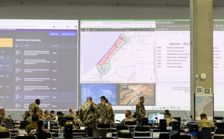 مصادر: إسرائيل تتجسس على القوات الأميركية في مركز التنسيق المدني