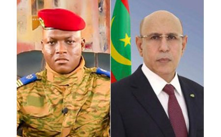 رئيس الجمهورية يهنئ رئيس جمهورية بوركينافاسو