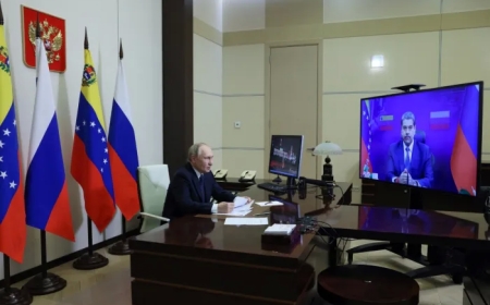 الكرملين: بوتين أكد دعمه للرئيس الفنزويلي مادورو