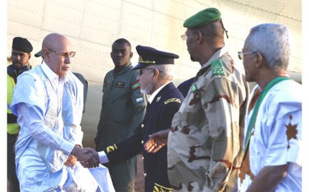 رئيس الجمهورية يصل إلى مدينة وادان لإطلاق النسخة الرابعة عشرة لمهرجان مدائن التراث