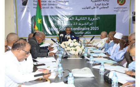 افتتاح الدورة الثانية العادية للجمعية العامة للمجلس الأعلى للتهذيب