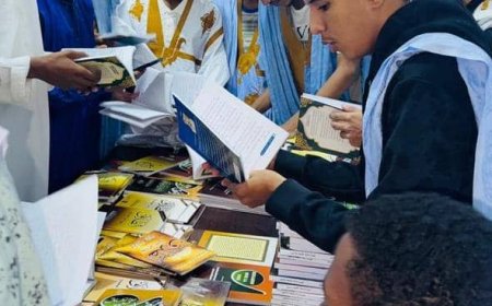 جناح مؤسسة رسالة السلام يخطف الأضواء في مهرجان "مدائن التراث" بمدينة وادان الموريتانية