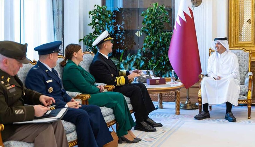 مباحثات قطرية أمريكية حول تعزيز التعاون العسكري والدفاعي
