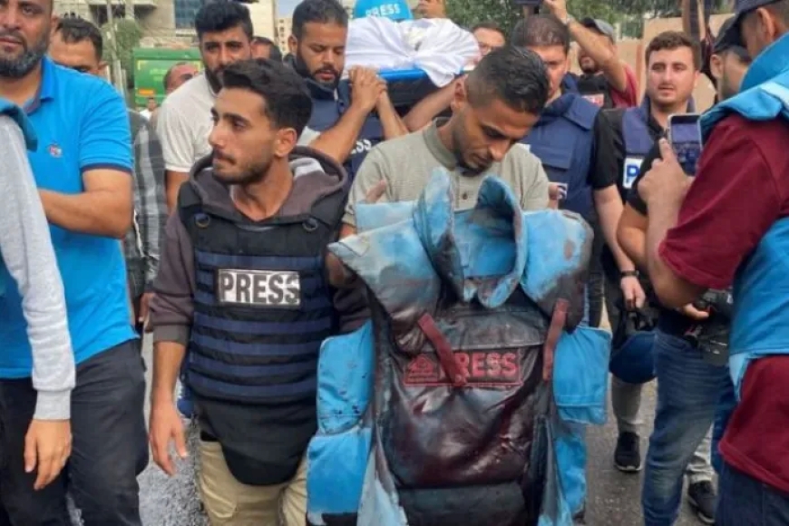مراسلون بلا حدود: مقتل 67 صحفيا خلال سنة حوالى نصفهم في غزة