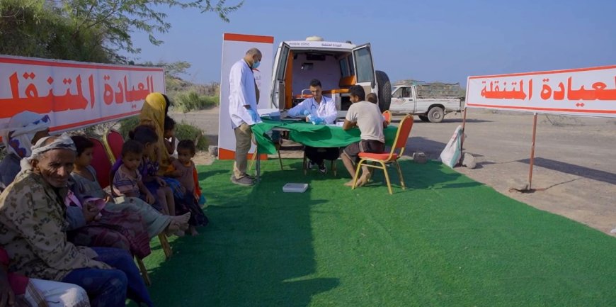 الهلال الأحمر الإماراتي يفتتح عيادة متنقلة في الساحل الغربي باليمن