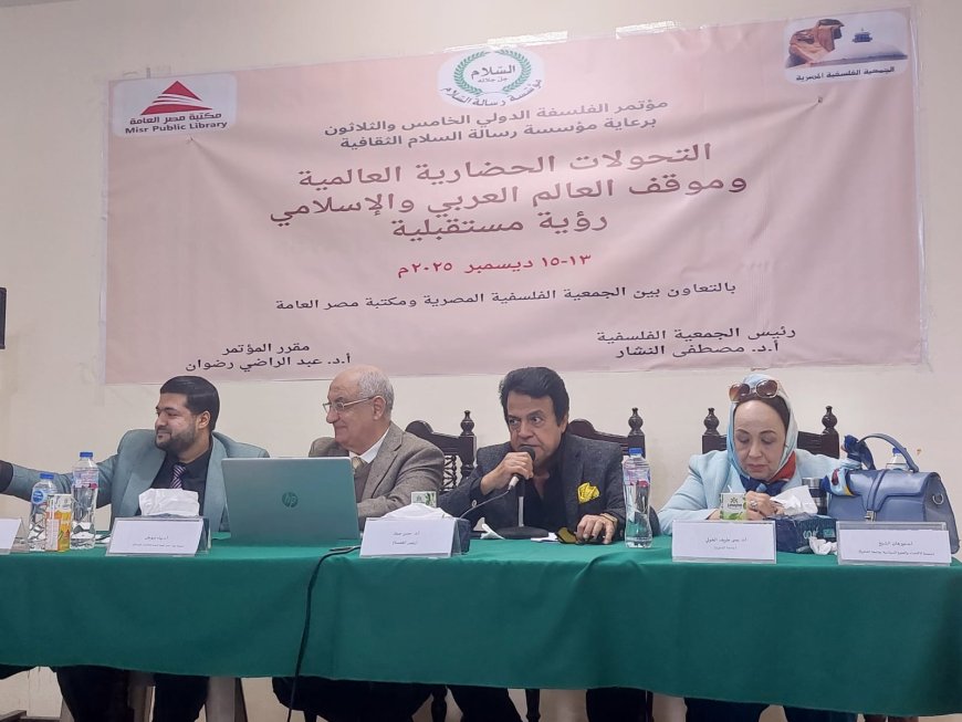 د حسن حماد: مشروع المفكر علي الشرفاء يعيد الاعتبار للقيم الإنسانية .. لا مستقبل بلا أخلاق 