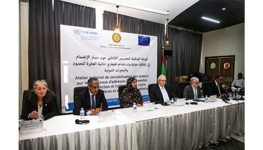 تنظيم ورشة حول مسار انضمام موريتانيا لاتفاقية حماية واستخدام المجاري المائية